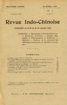15 Avril 1905. No 7