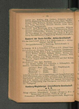 Hamburg-Magdeburger Eilschiffahrts-Gesellschaft m. b. H.