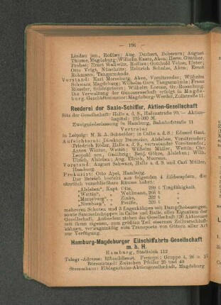 Hamburg-Magdeburger Eilschiffahrts-Gesellschaft m. b. H.
