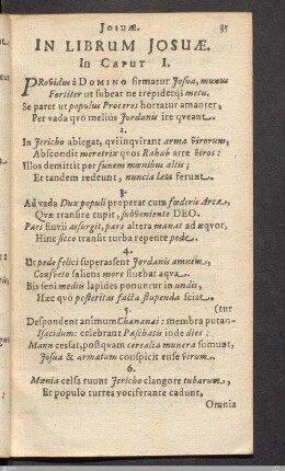 In Librum Josuae.