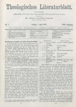 145-148 Die Weimarer Ausgabe von Luthers Deutscher Bibel