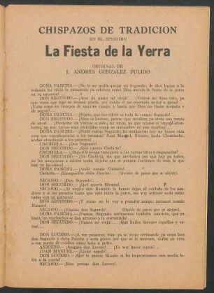 La fiesta de la yerra