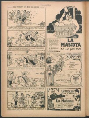 Los Trinetti en Mar del Plata [Cómic]
