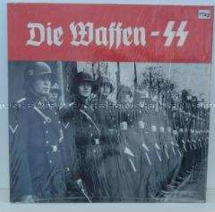 Schallplatte mit Tondokumenten zur Waffen-SS, Plattenhülle