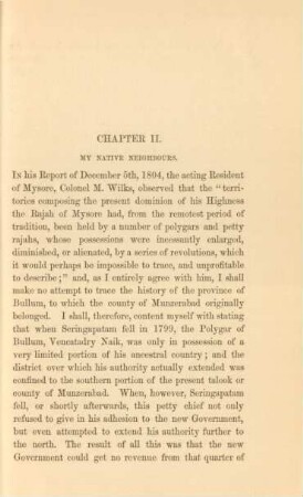 Chapter II. My native neighbours