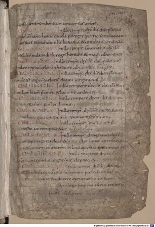 Homiliae in Evangelia - BSB Clm 6263