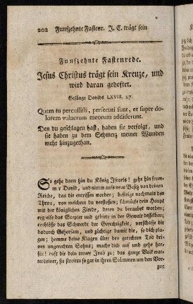 202-214, Funfzehnte Fastenrede.