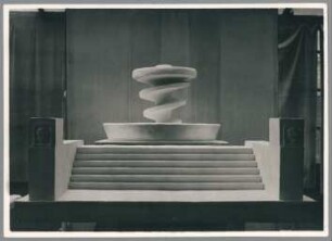 Modell Rathenau-Brunnen, Gesamtanlage, 1928/30, Gips