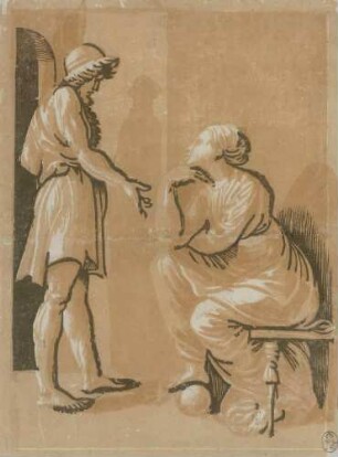 Raphaels Unterhaltung mit seiner Geliebten