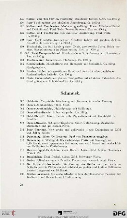 Schmuck (Nr. 607-620)