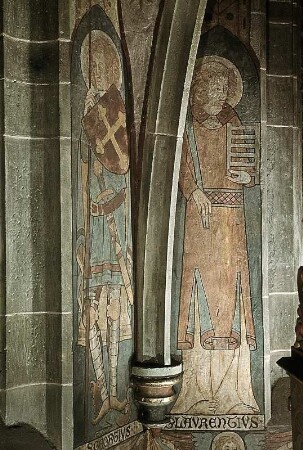 Die Heiligen Georg und Laurentius