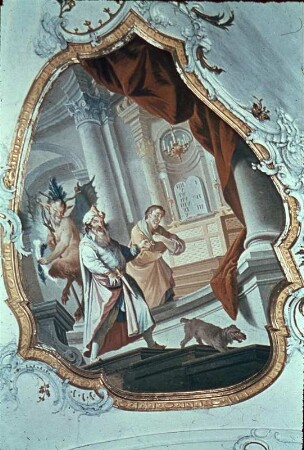 Gebet des Zöllners und Pharisäers im Tempel