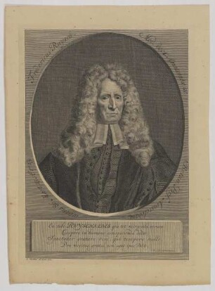 Bildnis des Fredericus Ruysch