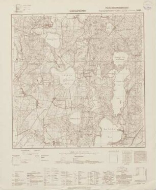 2643 Blankenförde, Topographische Karte 1:25000 (4cm - Karte)