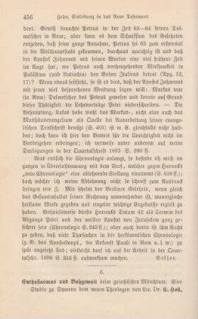456-459 [Rezension] Holl, Karl, Enthusiasmus und Bussgewalt beim griechischen Mönchtum