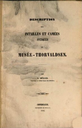 Description des antiquités du Musée-Thorvaldsen, 3