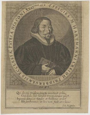 Bildnis des Hartmannus Creidius