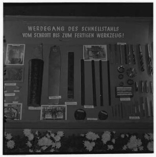 Handwerksaustellung Goldener Löwe, Kollegen Stahlwerk
