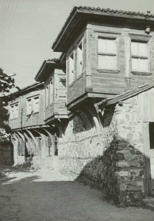 Bulgarien, Sosopol, Altstadtgasse