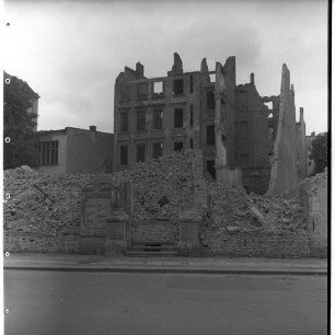Negativ: Gelände, Augsburger Straße 72, 1950
