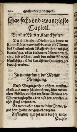 Das sechs und zwantzigste Capitel. - Das dreyssigste Capitel.