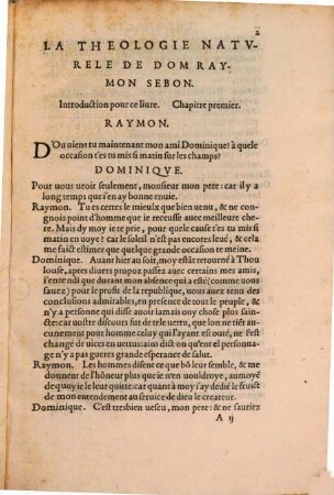 La théologie naturelle