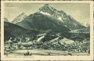 Mittenwald mit Wetterstein