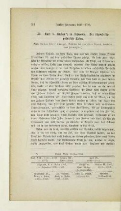 58. Karl X. Gustav in Schweden. Der schwedisch-polnische Krieg