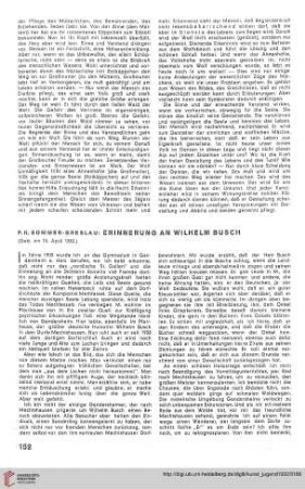 N.F. 12.1932: Erinnerung an Wilhelm Busch (geb. am 15. April 1832)