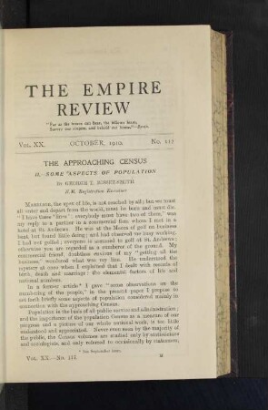 The Approaching Census