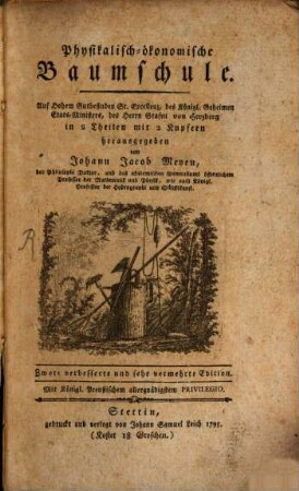 Physikalisch-ökonomische Baumschule, 1