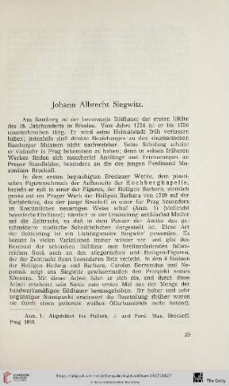 Johann Albrecht Siegwitz
