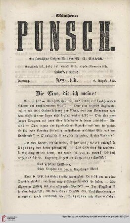 Nro. 33 (8. August 1852)
