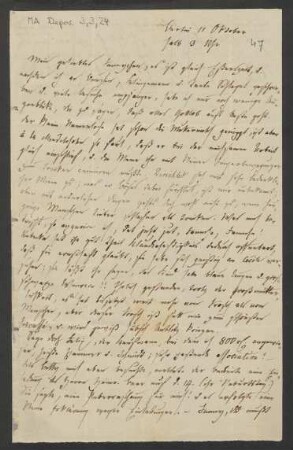 Brief an Fanny Hensel : 11.10.1837