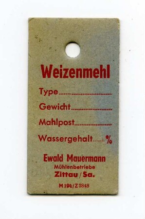 Ewald Mauermann Mühlenbetriebe Zittau