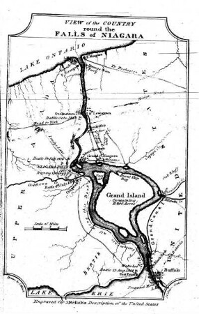 Falls of Niagara and adjacent country