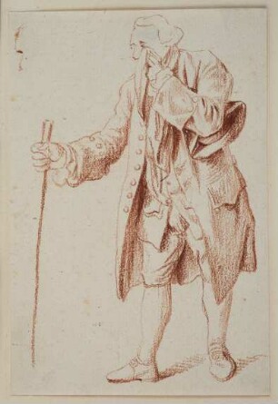Weinender Mann
