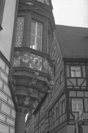 Coburg: Erker am Stadthaus