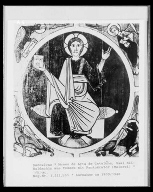Pantokrator mit den Evangelistensymbolen