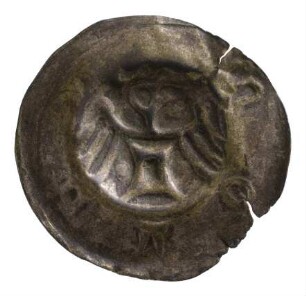 Münze, Hohlpfennig, 15.Jh.