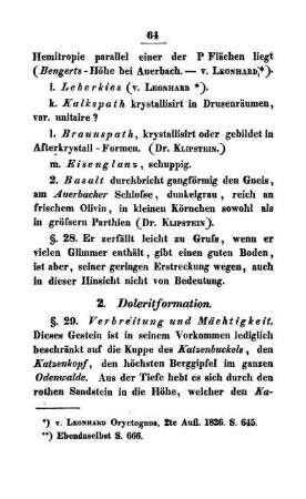 2. Dolerit-Formation
