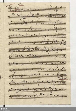 722. Aria: Sposa facciam tre patti / Naumman, J.G.