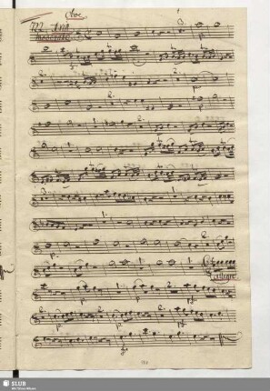 722. Aria: Sposa facciam tre patti / Naumman, J.G.