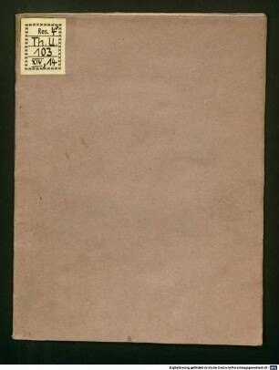Ein missiue, all[e]n den so von wegen des wort gottes verfolgung leiden tröstlich