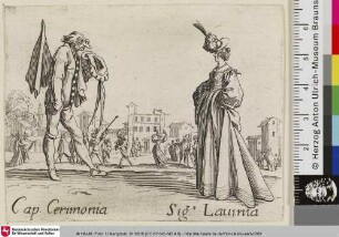 [Balli di Sfessania: Cap. Cerimonia und Signora Lavinia]