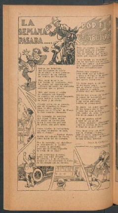 La semana pasada ... por el vocabulario