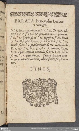 Errata benevolus Lector ita corriget