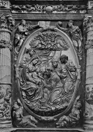 Hochaltar, Detail: Anbetung der Könige