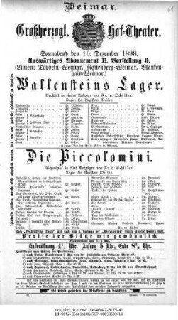 Die Piccolomini