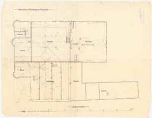 Rathaus, Duderstadt: Grundriss 1. Obergeschoss 1:100